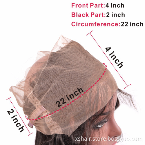 Wholesales Virgin Hair 13x4 10A 180% Density Brazilian Human Hair Lace Front Wigs 360 Straight Hair Wig Vendors